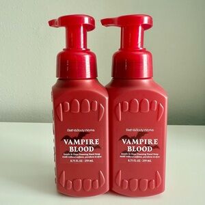 Bath & Body Works BBW Vampire Blood Halloween Foaming Soaps